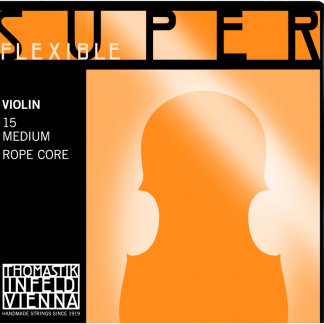 Superflexible violinsträngar