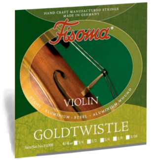 Fisoma Goldtwistle violinsträngar