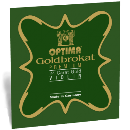 Goldbrokat Premium 24K Gold E violinsträng
